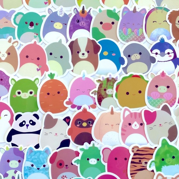 4 /💲20 🤑 30pc Squishmallow stickers - Picture 1 of 5